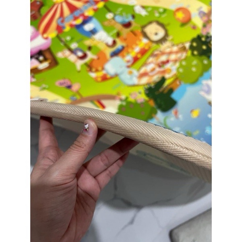 Playmat Play mat Tebal tatakan karpet busa tebal untuk bayi, anak2, Import
