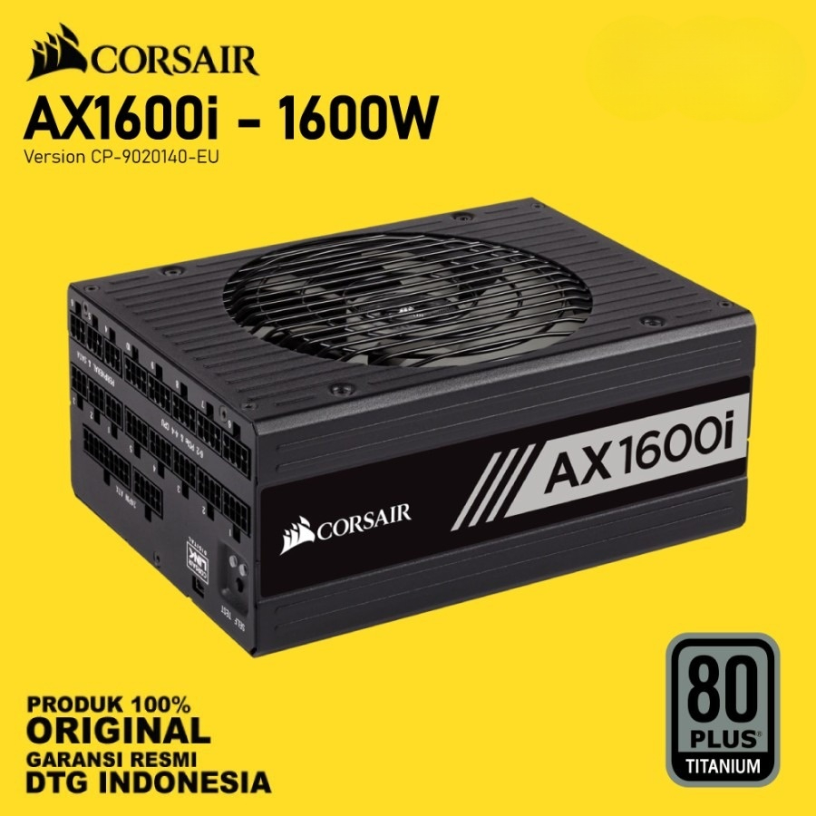 Power Supply Corsair AX1600i — 1600W 80+ Platinum Fully Modular