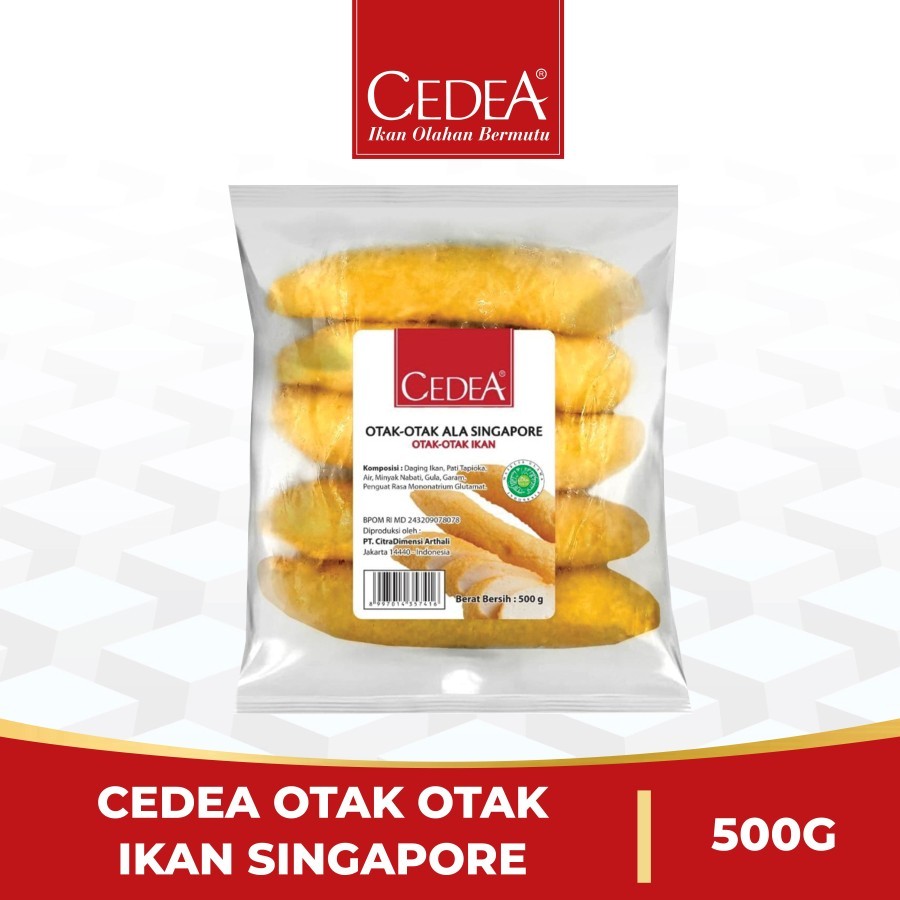 

Cedea Otak Otak Singapore 500gr