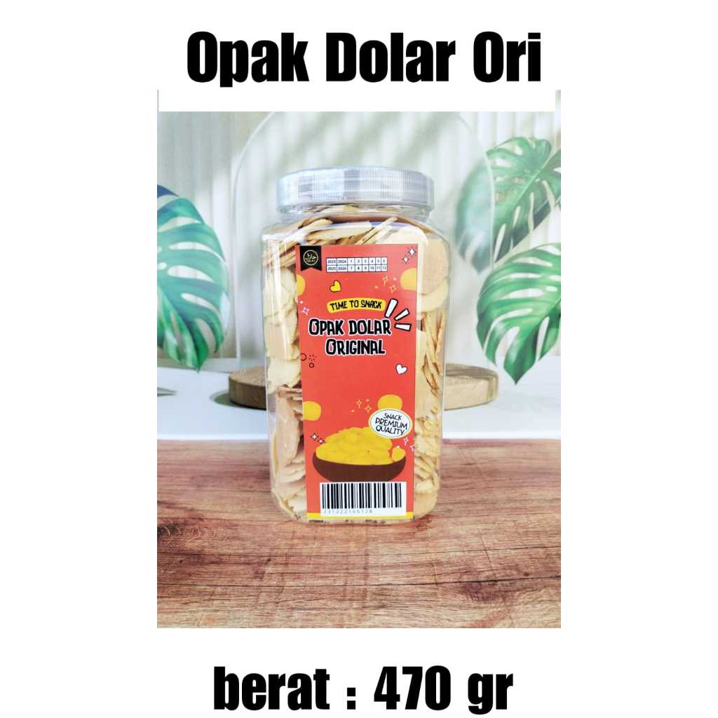 

OPAK DOLAR ORI RASA JAHE WIJEN TOPLES GIANT