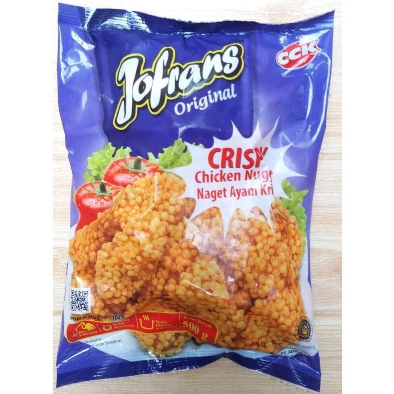 

jofrans crispy nugget 500gr