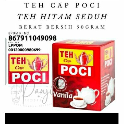 

TEH CAP POCI TEH HITAM SEDUH TEH POCI BUBUK TEH AWUR TEH RASA VANILLA TEH POCI KOTAK AROMA VANILA