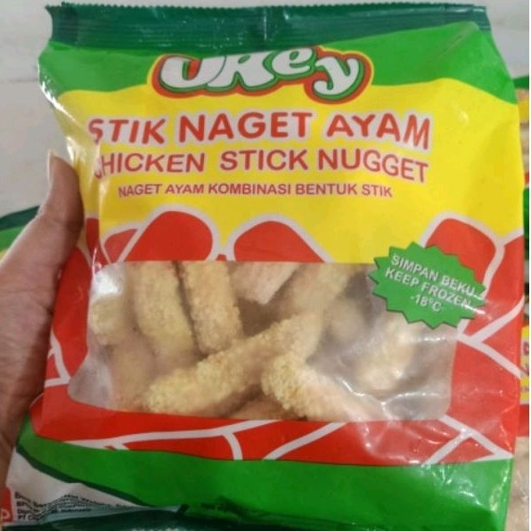 

(KHUSUS MEDAN) NAGET AYAM OKEY STIK FROZEN 500 GRAM