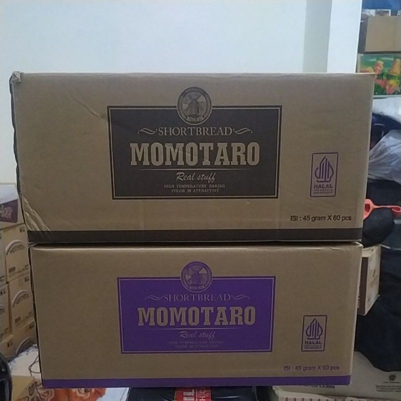 

1KARTON COOKIES MOMOTARO SHORTBREAD 60 PCS