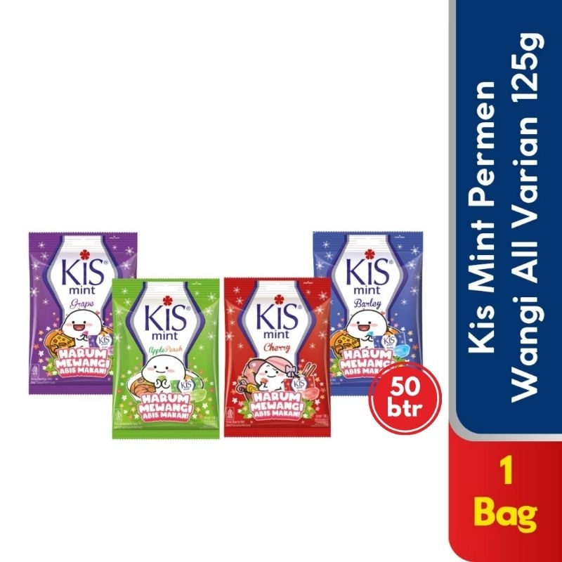 

KIS MINT Permen Wangi 1 Bag (2,5g x 50btr)