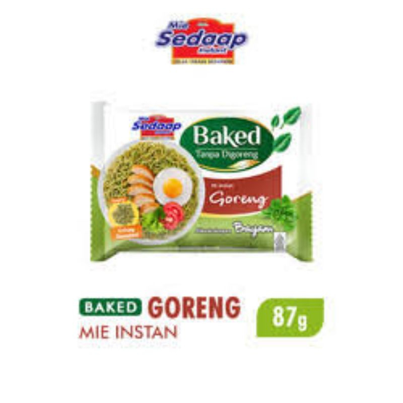 

NOODLES/MIE INSTANT SEDAP GORENG BAKED SATUAN