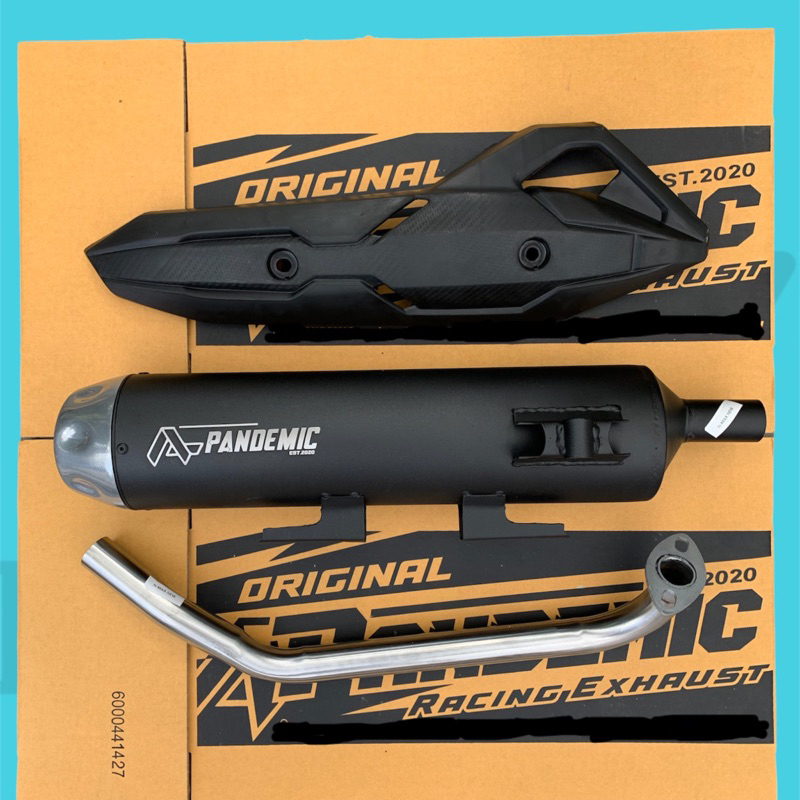 TERMURAH ORIGINAL knalpot standar racing Vario 125 150 BEAT aerox nmax SCOOPY mio fino x ride genio 