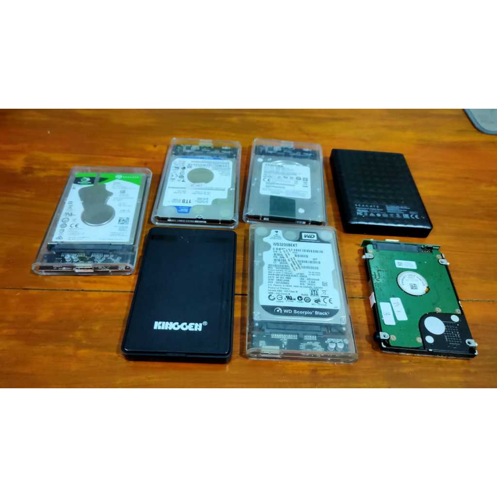 HARDISK EKSTERNAL 320 GB ISI GAME PS3 / PS4 HEN