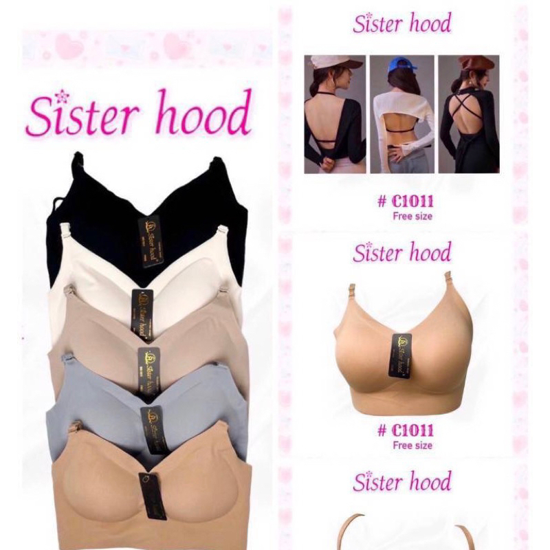SISTER HOOD SEAMLESS BRA 1011