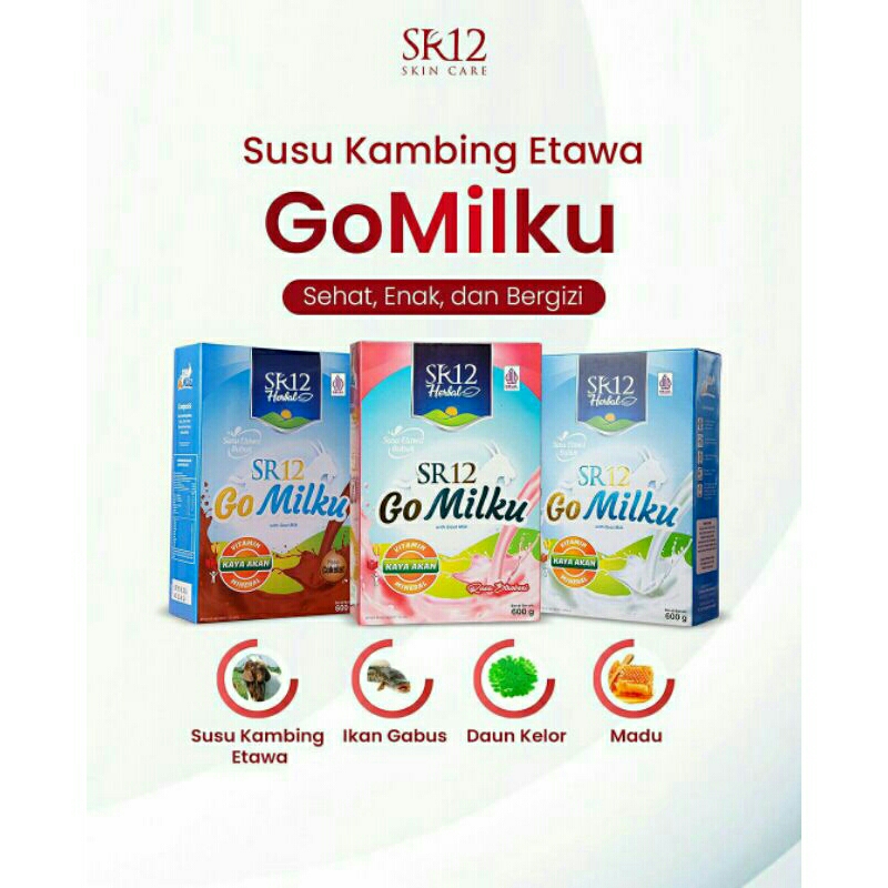 

SUSU GOMILKU SR12/GOMILKU/ SUSU KAMBING ETAWA/SUSU KAMBING/SUSU ASI BOOSTER