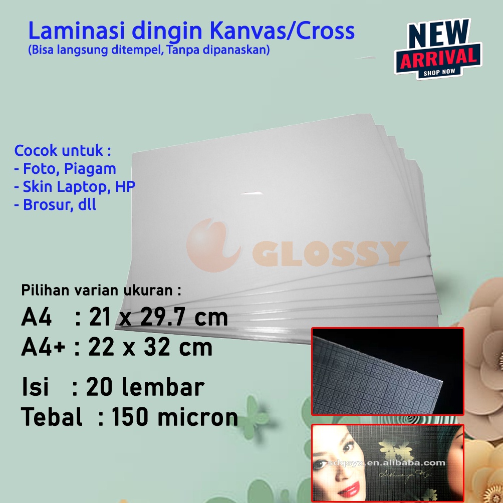 

Baru LAMINASI KANVAS A4 39