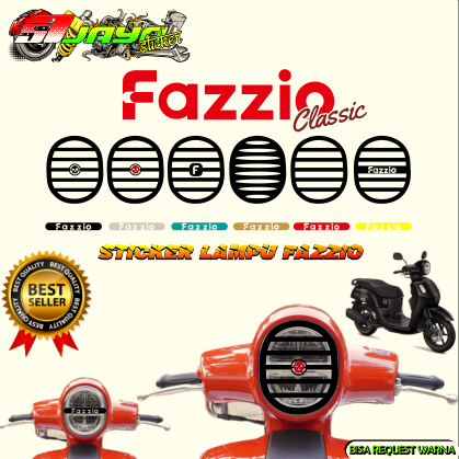 Sticker Lampu YAMAHA FAZZIO / FAZZIO / Sticker Lampu FAZZIO