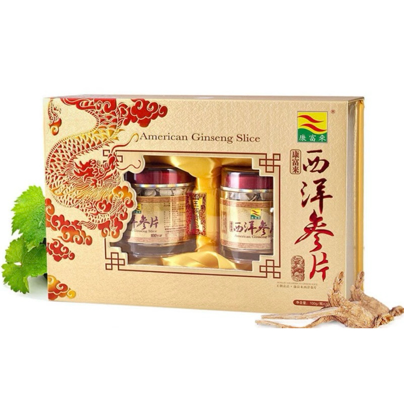 

Ginseng Slice America Kangfulai 100grx2