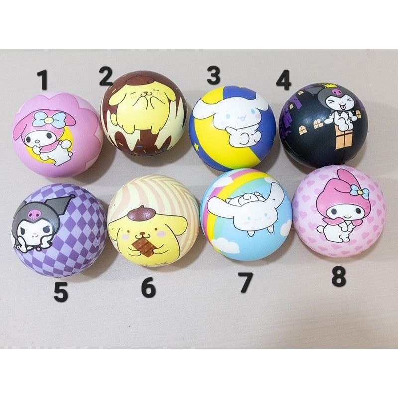 squishy sanrio bola
