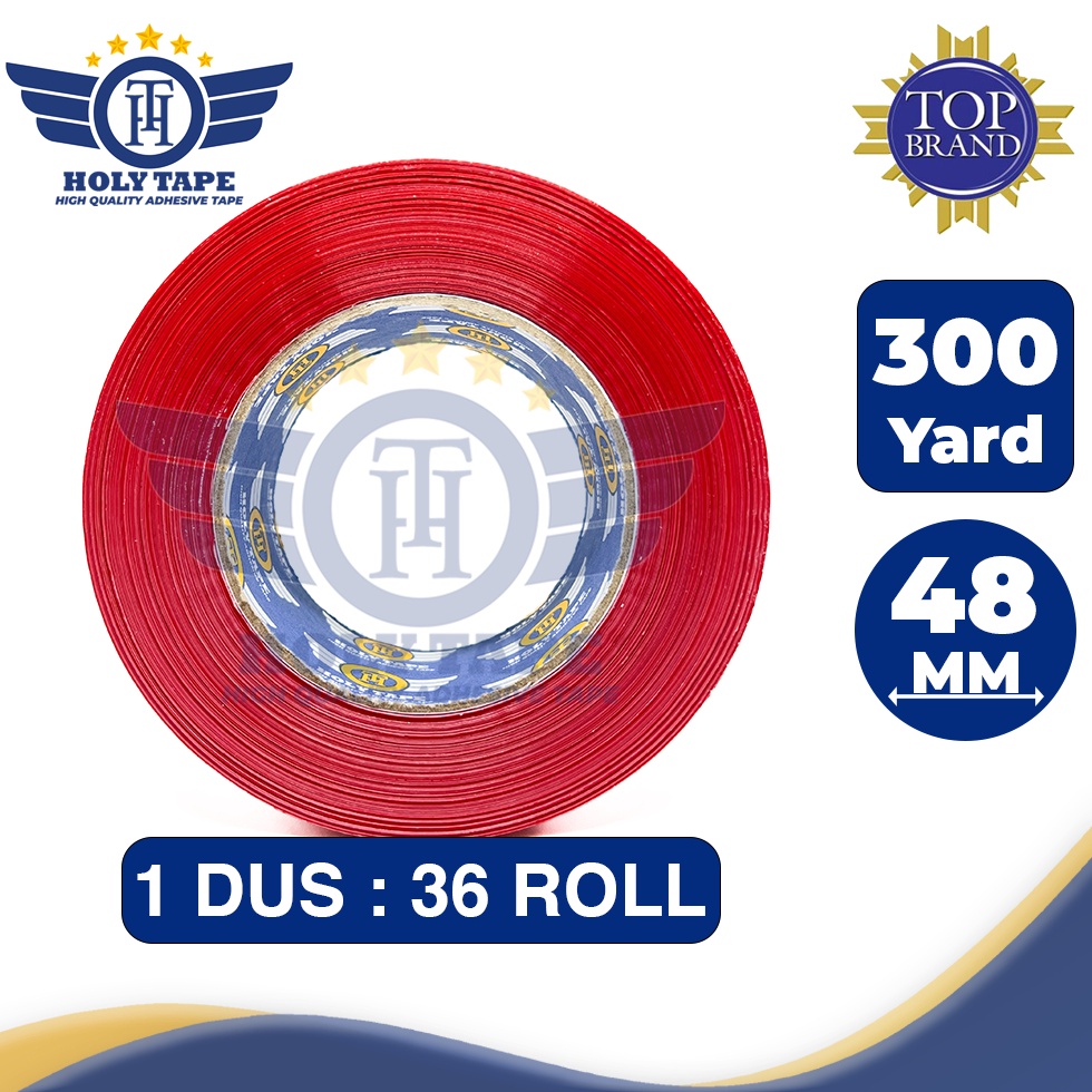 

el Keren LAKBAN FRAGILE 3 YARD FULL MERAH HOLYTAPE KUALITAS DAIMARU 91