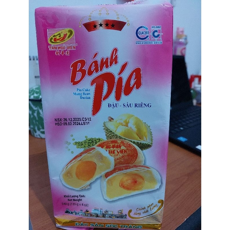 Pia-Durian-vietnam//varian-telur-asin//Halal/exp 27 11 2025