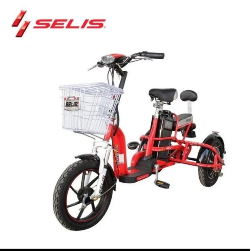 Sepeda listrik Selis Butterfly L.E R3 TRIKE