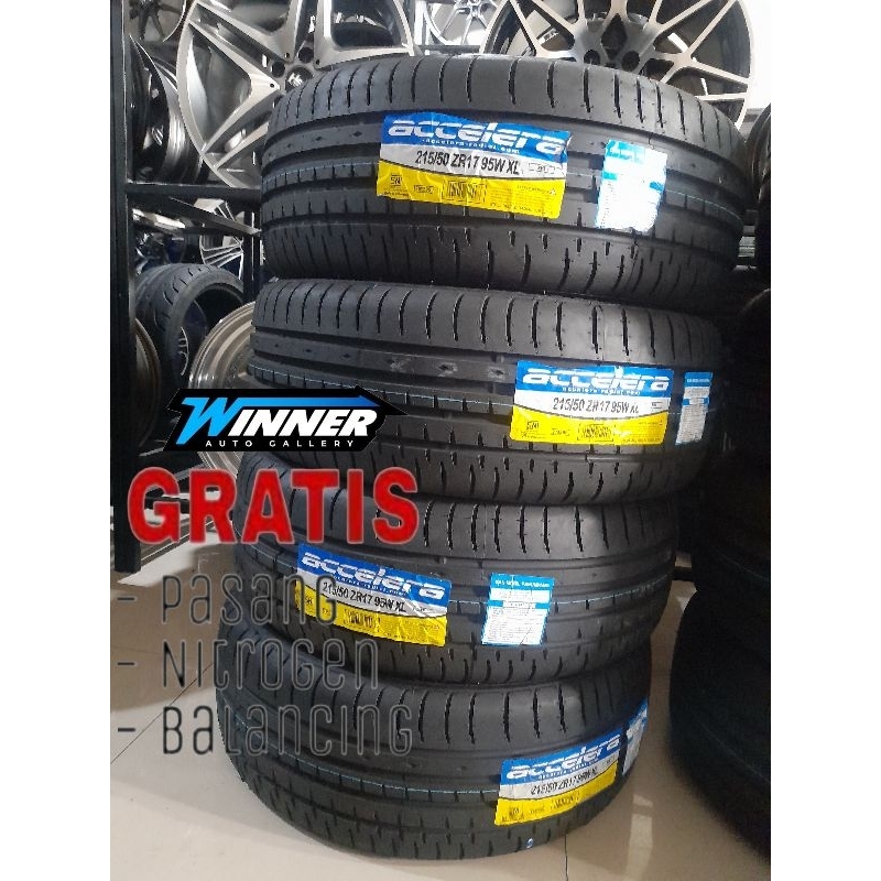 BAN MOBIL LUAR 215 50 RING 17 ACCELERA RADIAL- TOKO BAN MOBIL TUBLES MURAH BALI