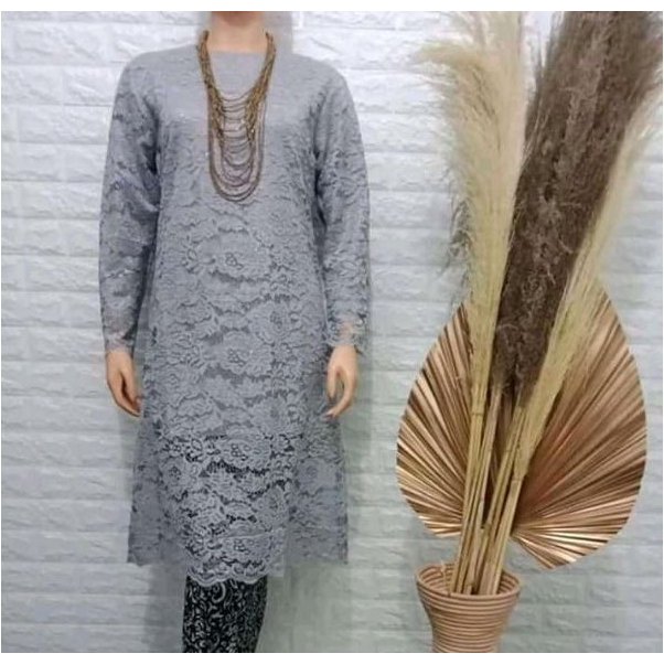 ATASAN BAJU KEBAYA MODERN TUNIK / KEBAYA MODERN TUNIK BROKAT / KEBAYA KONDANGAN / KEBAYA TUNIK PADAN
