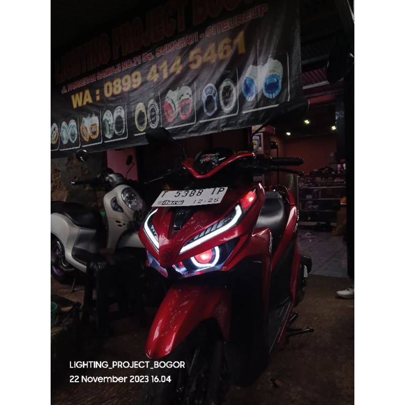 PROJIE SET VARIO 125 / 150 OLD dan NEW LED paketan SQL series