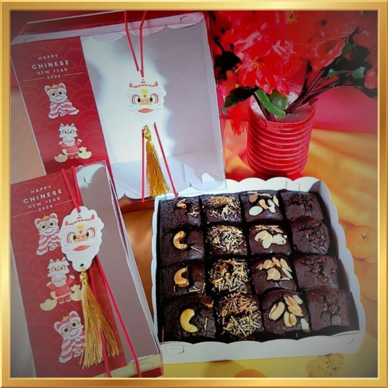 

Fudgy Brownies Dark Chocolate (Full Wijsman Butter)