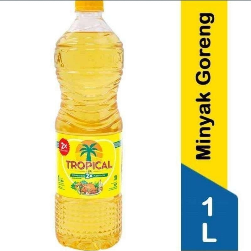 

TROPICAL MINYAK GORENG 2 KALI PENYARINGAN UKURAN 1 LITER