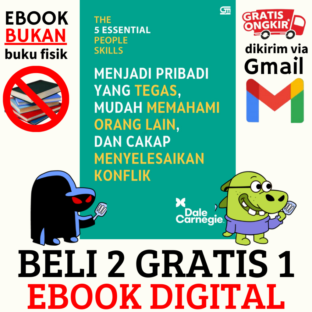 

(5) The 5 EssentiaI People SkiIIs ; Menjadi Pribadi Yang Tegas, Mudah Memahami Orang Lain, & Cakap Menyelesaikan Konflik