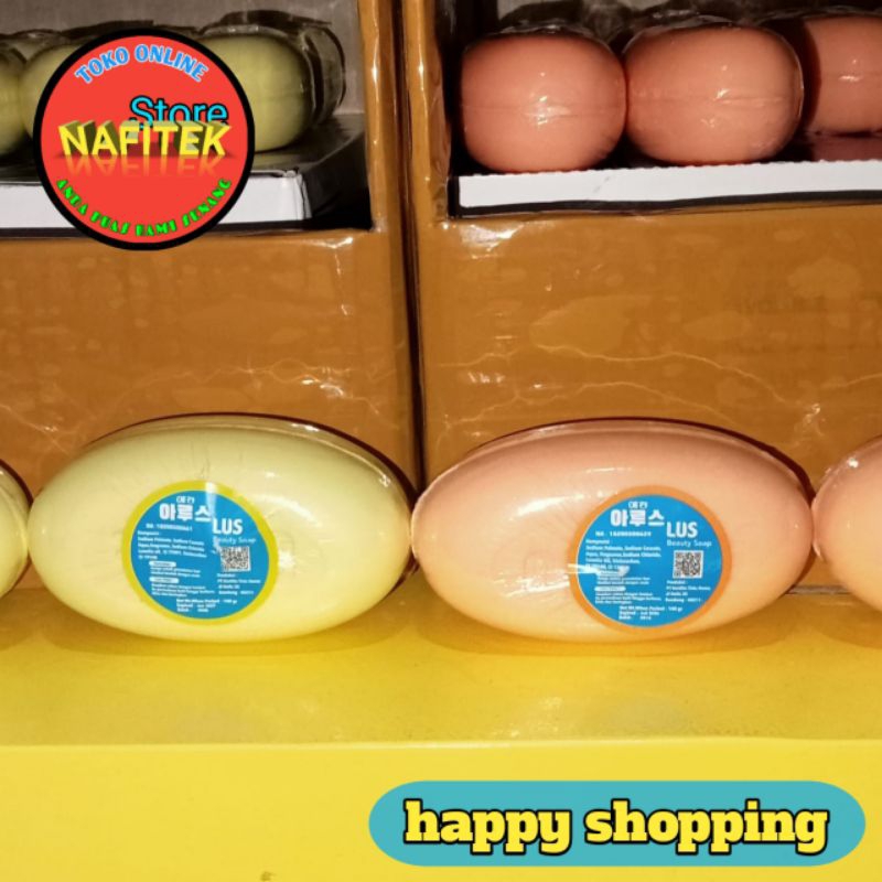 Sabun Korea LUS Beauty Soap Yellow / LUS Beauty Soap Orange