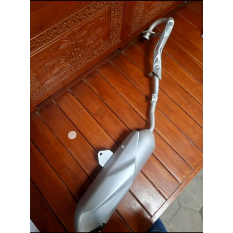 Kenalpot Setandar Kawasaki KLX 150 BF Original Copotan