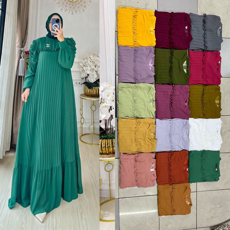 Halmahera Dress Plisket