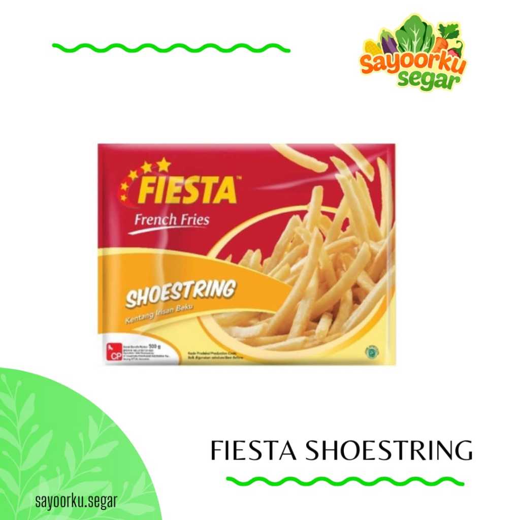 

Fiesta french fries shoestring 500gr / 1kg
