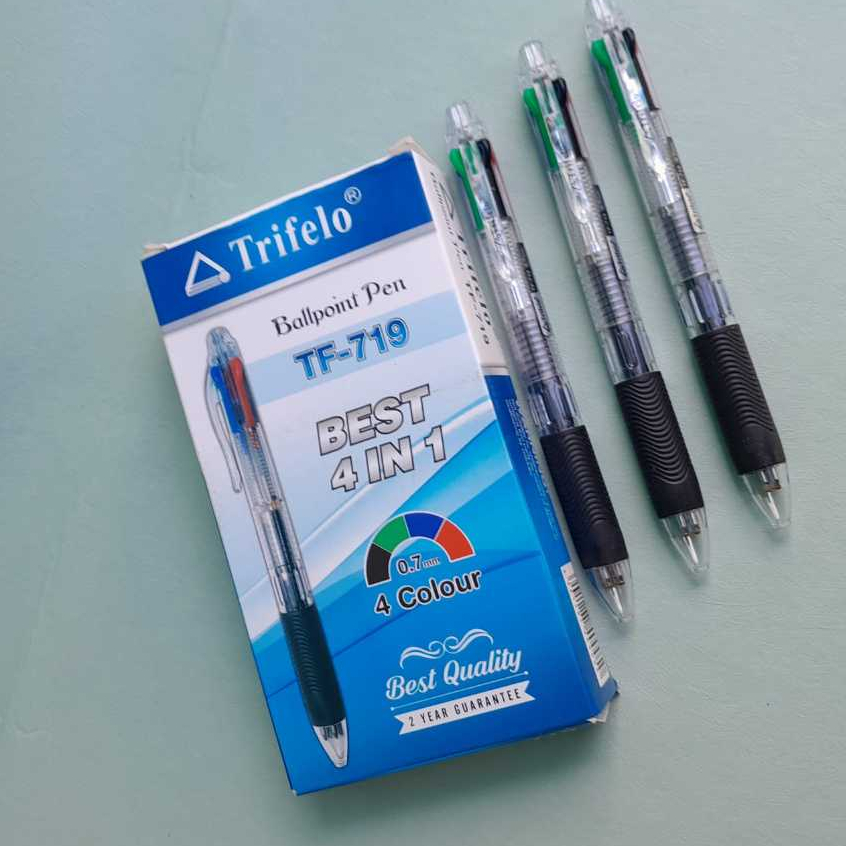 

Pulpen Trifelo TF-719 4 Warna Murah