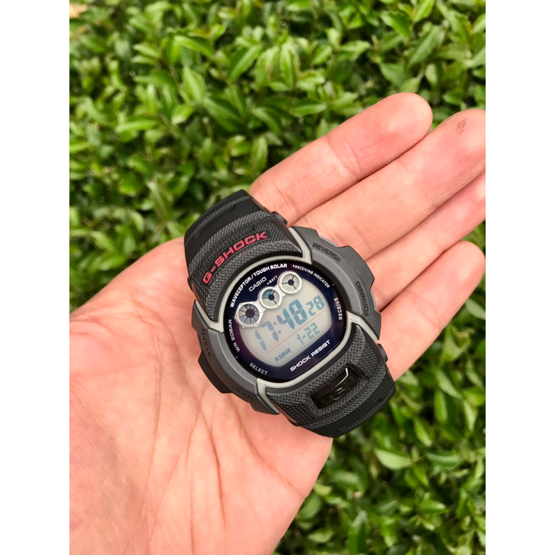 jam tangan gshock original gshock waveceptor bekas original jam tangan g-shock gw 002 bekas original
