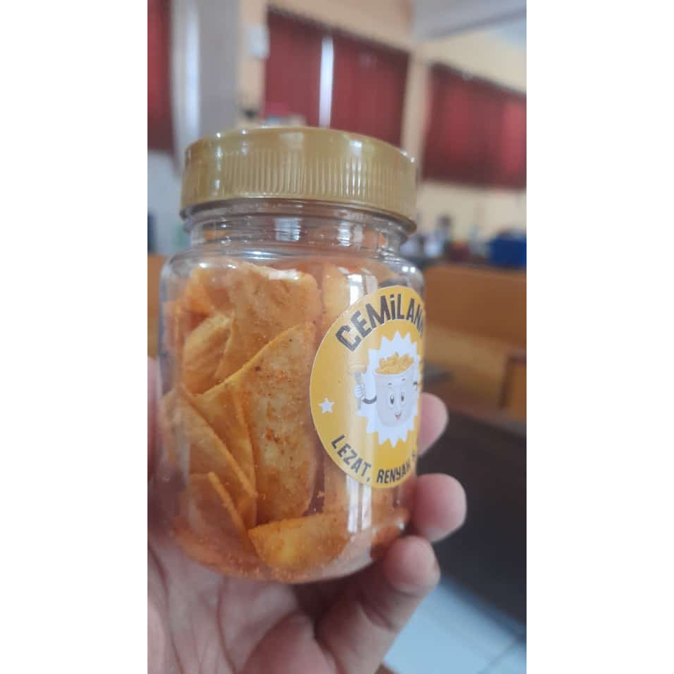 

Cemilann Kripik Sukun Kemasan Toples 75 gram