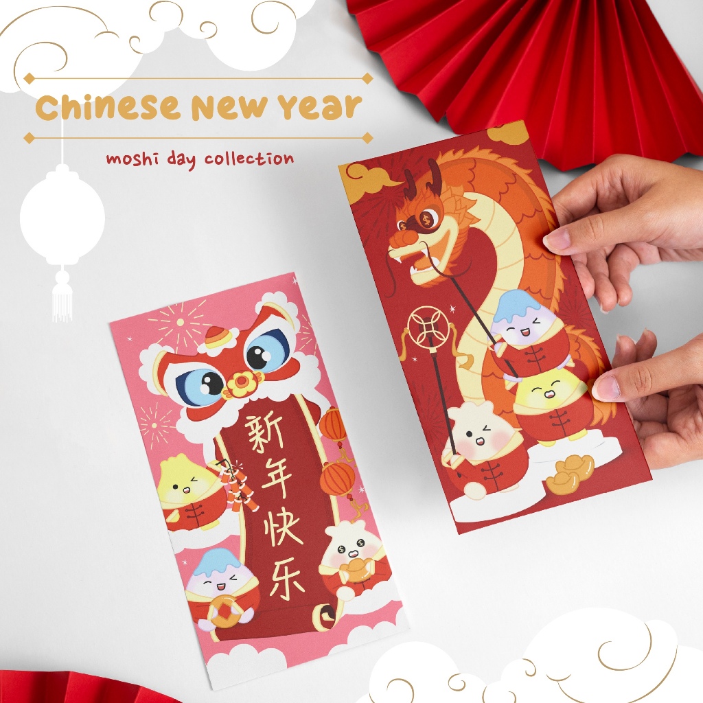 

Moshi Day CNY IMLEK Dragon Angpao Set