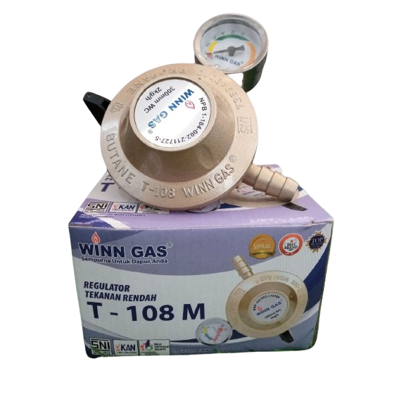 Regulator Kompor Winn Gas T-108 M- Original