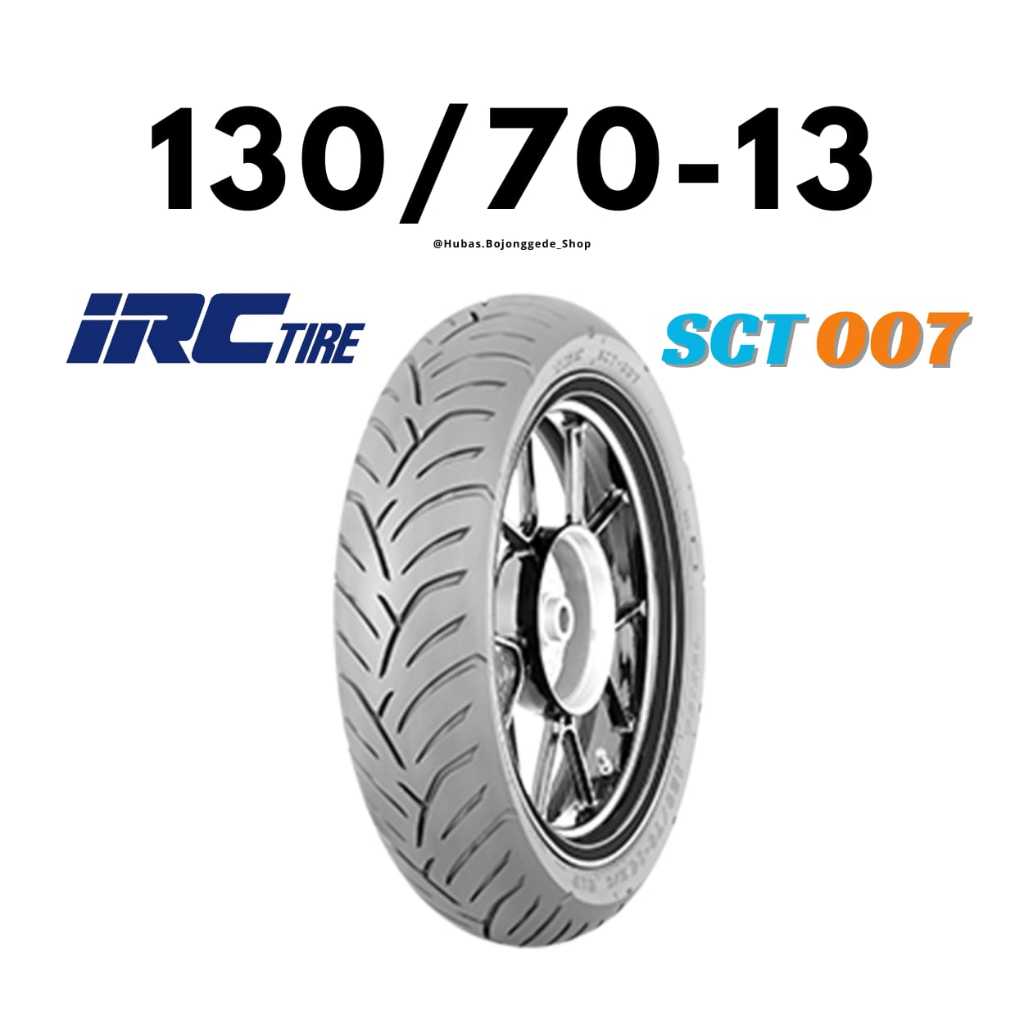 Ban Motor Ring 13 [ 130/70 ] SCT007 Ban IRC 130/70-13 Tubeless
