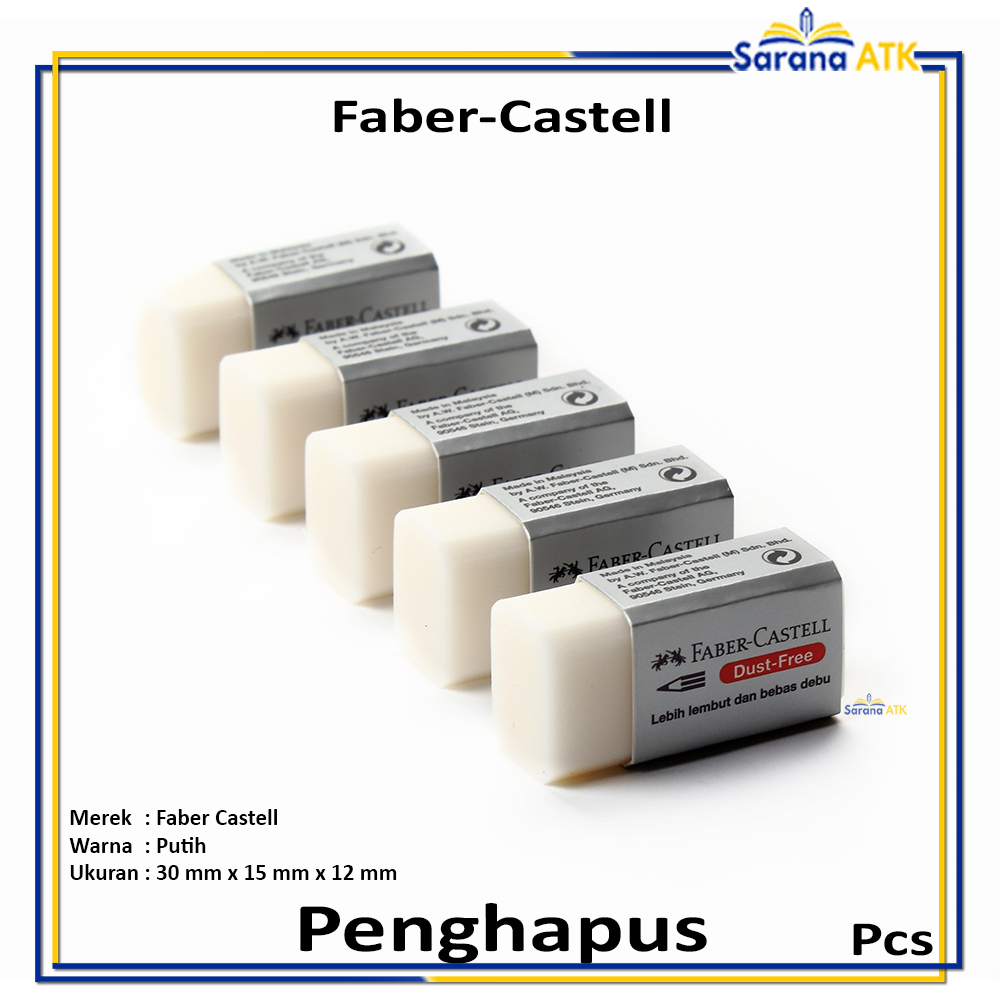 

Faber-Castell - Penghapus Karet Putih - Pcs