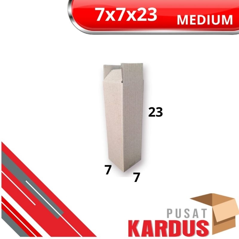 

kardus packing 7x7x23/kardusmurah/kardus kemasan/kardus kosmetik