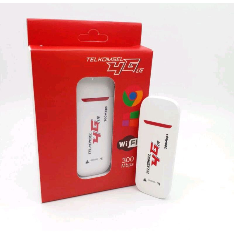 Modem Wifi 4G USB wifi Khusus Telkomsel 1800/2100Mhz upto 300Mbps