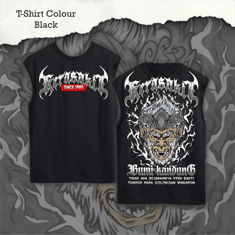 Kaos Singlet IKSPI Kera Sakti Since 1980 Bumi Kandung Abu Abu CA4