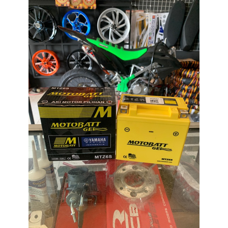 AKI MOTOBATT MOTOR VARIO 125/150, CB 150R, BEAT ISS, PCX 150, KLX MTZ6S MOTOBATT GEL