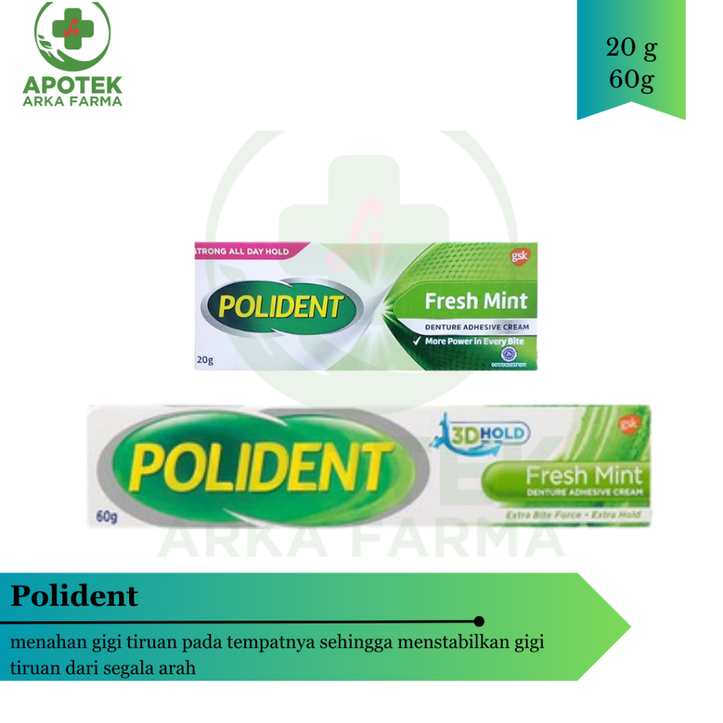 Polident lem gigi palsu