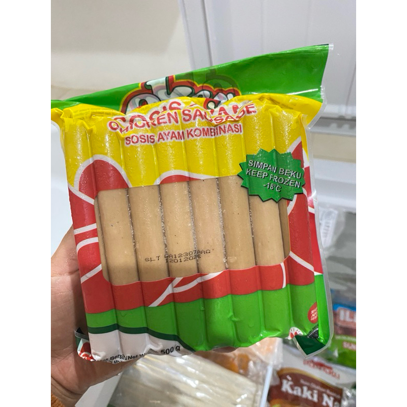

sosis ayam okey 500gr