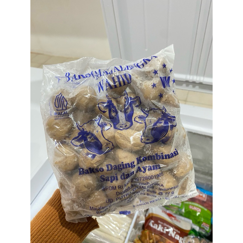 Bakso sapi wahid 500gr