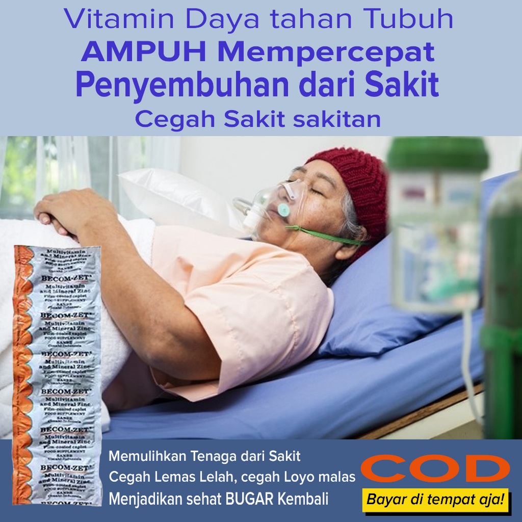 TERLARIS Vitamin Daya Tahan Tubuh Mempercepat Pemulihan dari sakit Cegah Loyo Lelah Cegah Malas Cega