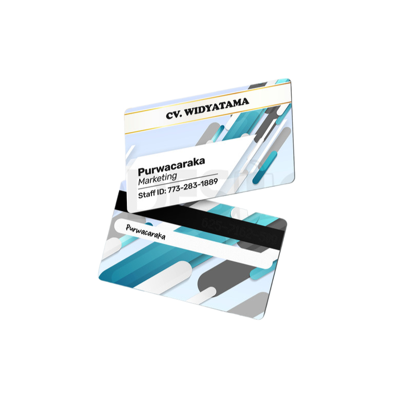 

Cetak Custom PVC Magnetic Kartu Member Klinik Swalayan Gym Salon Wahana