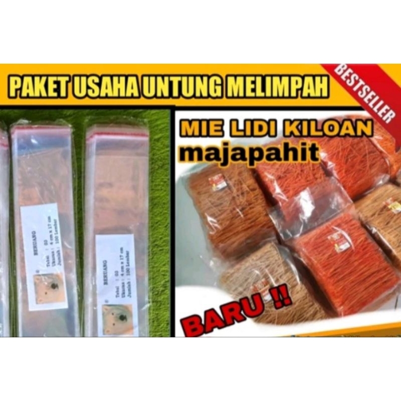 

Spesial Paket Usaha Mie Lidi Kiloan Kekinian