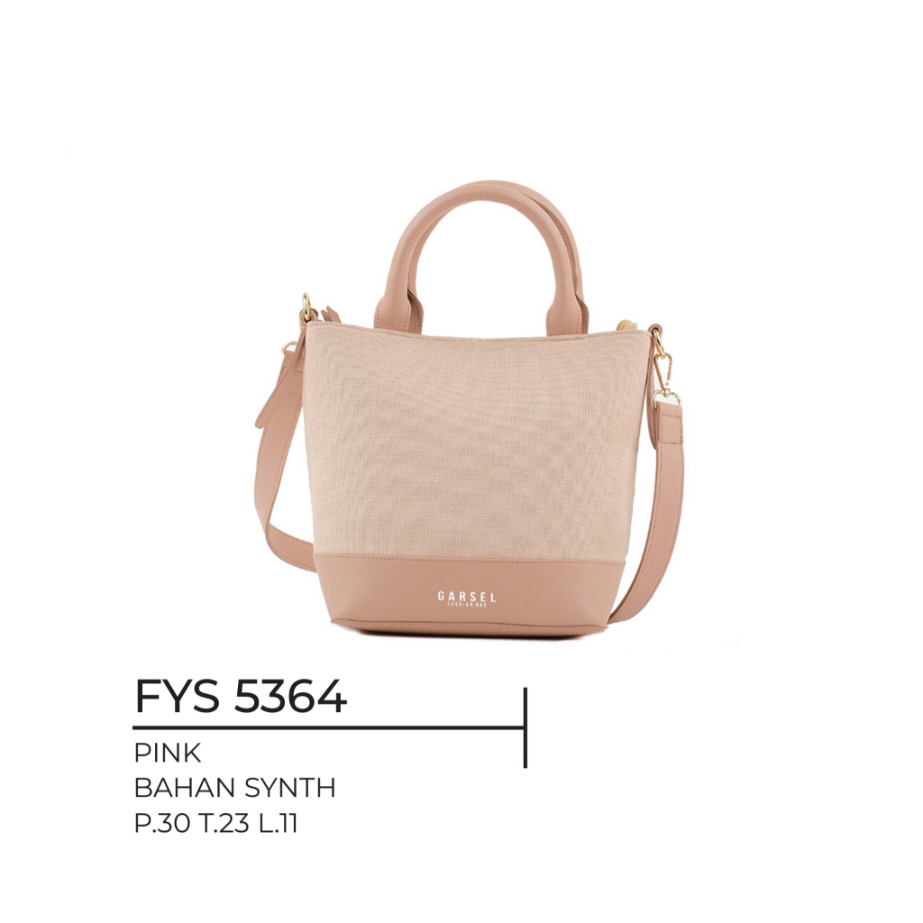 Tas Selempang Wanita Terbaru Garsel Fashion FSY 5364 Cream