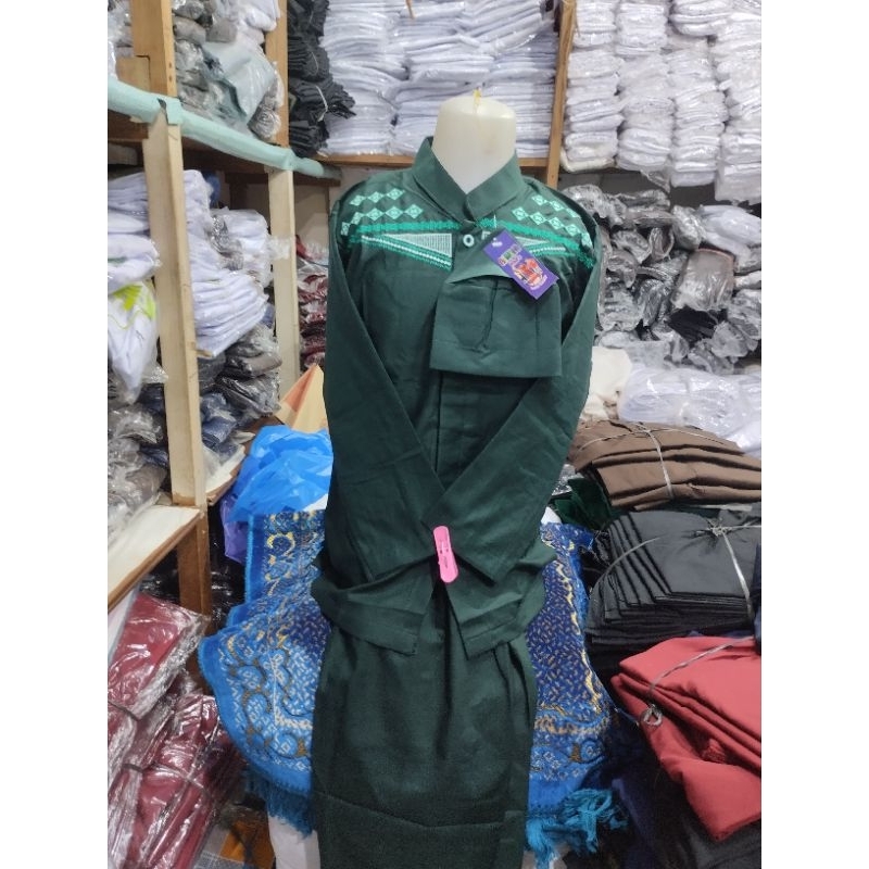 (SETELAN ANAK 2024)(Setelan anak al-wafa SILVER UK 7,8,9)Setelan anak al wafa,setelan koko anak al w